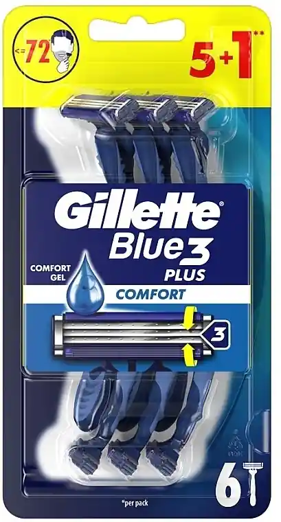 Disposable Razor Set, 5+1 pcs - Men