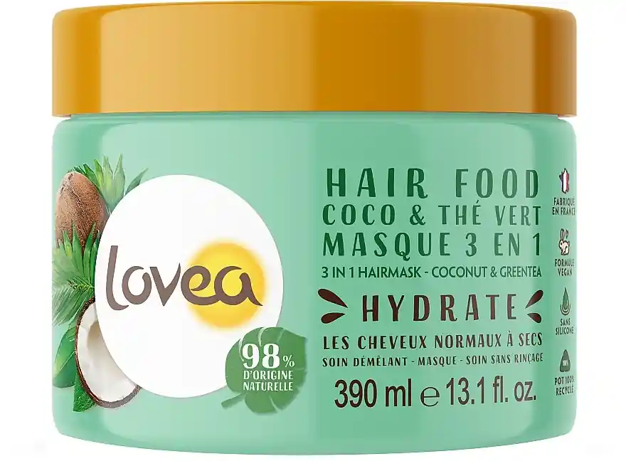 Hair Mask 3in1 "Coconut & Green Tea"