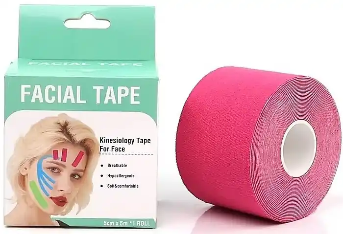 Tape, pink, 5 cm - Accessories