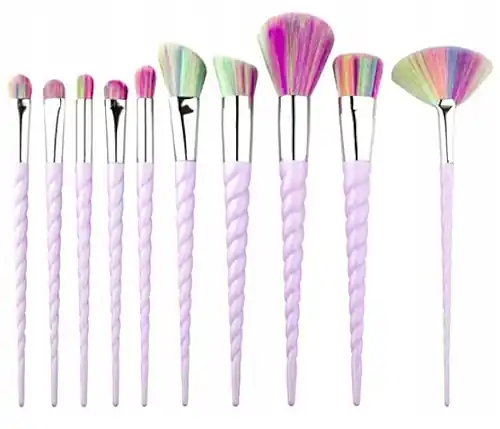 Makeup Brush Set, 10 pcs - Accessories