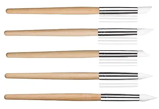 Silicone Nail Brush, 5 pcs. - Accessories