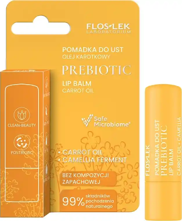 Lip Balm with Carrot Oil - Skin Care Products