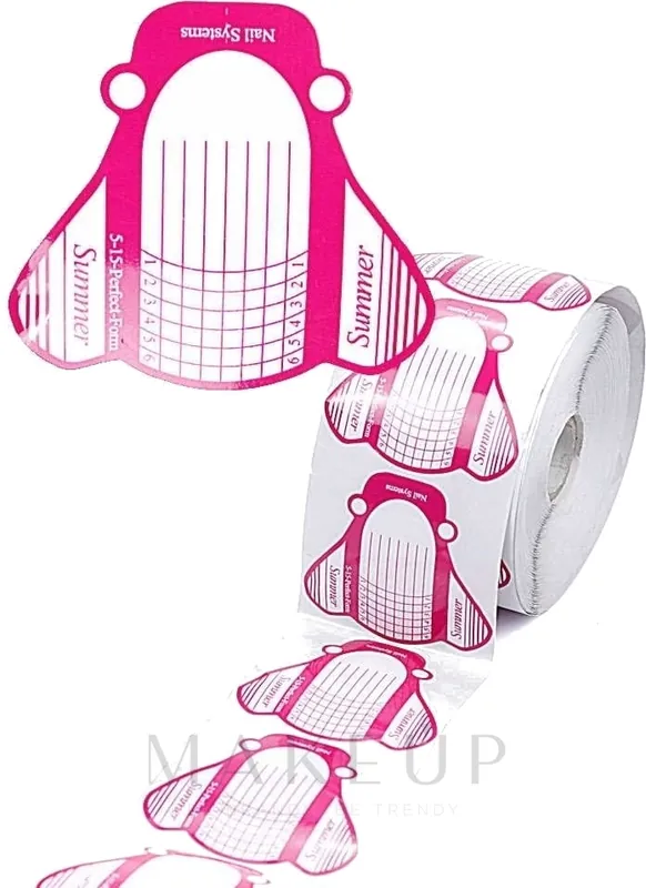 Nail Extension Stencil, pink - Nails