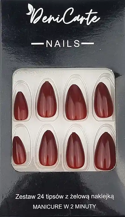 Almond Miniatures, 24 pcs - Nails