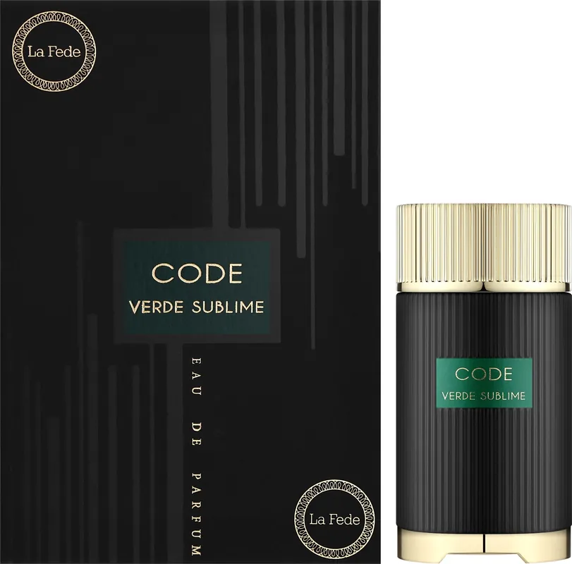 Khadlaj La Fede Code Verde Sublime - Perfume