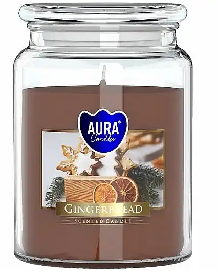 Gingerbread Scented Candle in Jar - Bath and Body