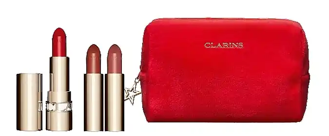 Clarins Joli Rouge Collection (lipstick/3,5g + refill/2x3,5g + bag/1pc) - Makeup