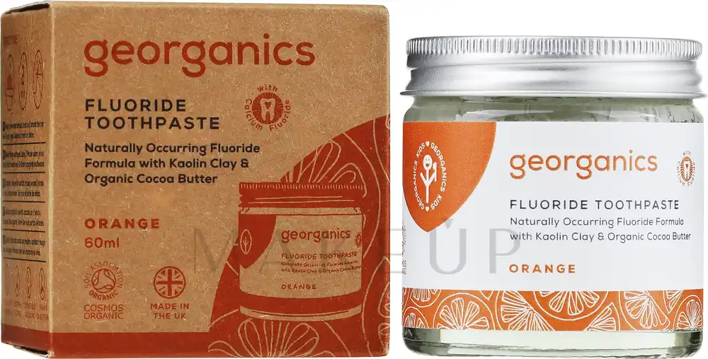 Natural Orange Toothpaste - Bath and Body
