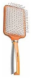 Massage Hair Brush, 22.5 cm, orange - Accessories