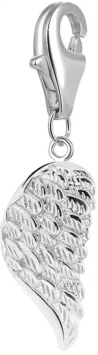 Silver Pendant 'Angel Wing' - Costume jewelry