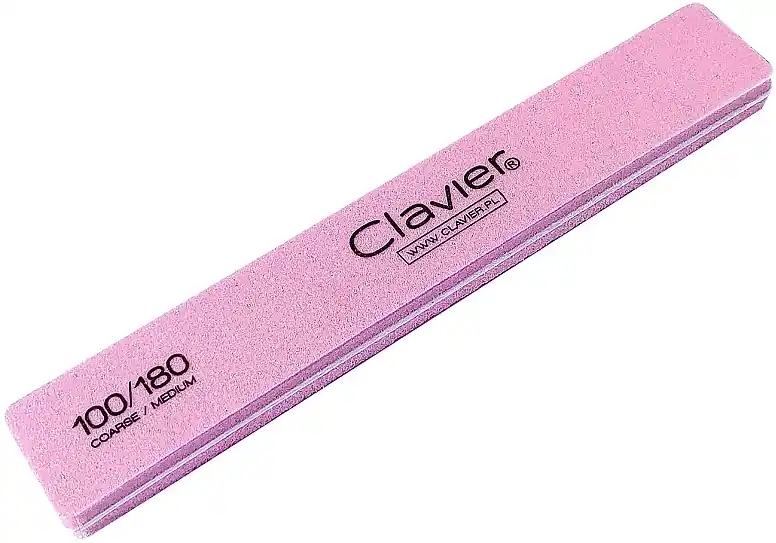 Nail File 100/180, pink - Accessories