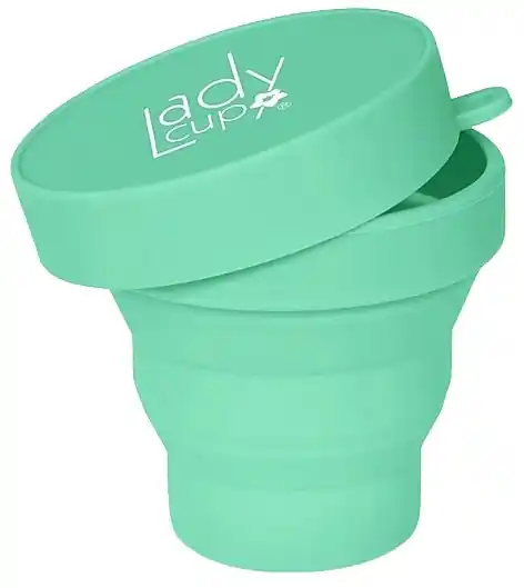 Container for Storing & Disinfecting Menstrual Cup, 150 ml, green - Accessories