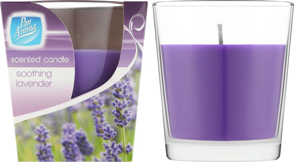 Soothing Lavender Scented Candle - Bath and Body