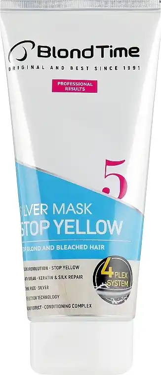 Silver Coloring Hair Mask ‘Stop Yellowness’