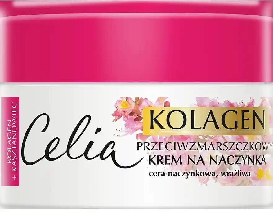 Anti-Wrinkle Collagen Face Cream fo Capillary & Sensitive Skin