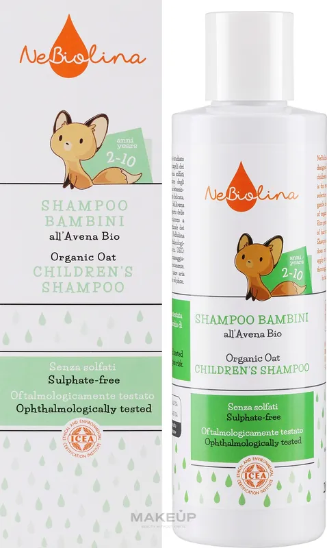 Organic Oats Shampoo for Kids - Hair