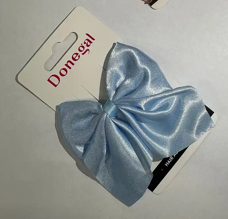 Hair Clip, FA-5713+1, bow, blue