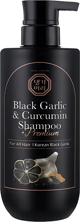 Restorative Hair Shampoo with Black Garlic and Turmeric