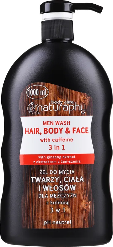 Man Hair, Body & Face Wash - Bath and Body