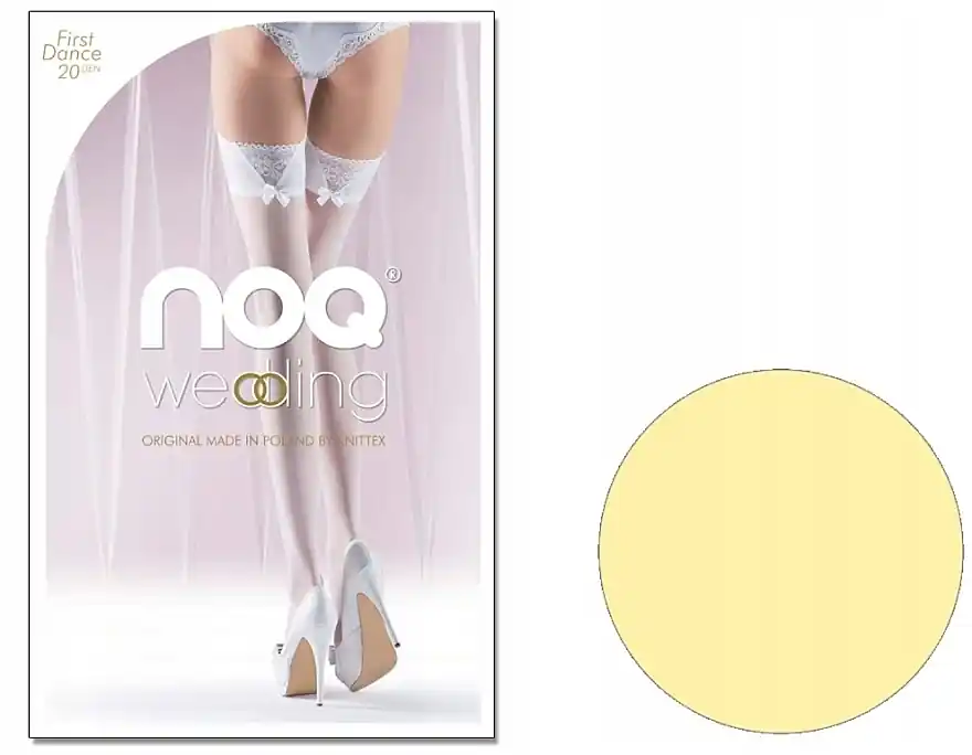 Stockings 'First Dance', 20 Den, cream - Clothes