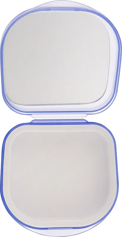 Mouthguard + Container with Mirror, Purple - Bath and Body