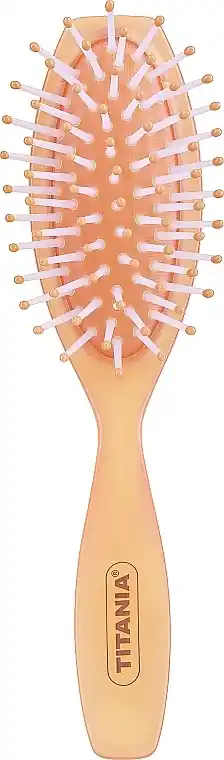 Classic 7-Row Massage Brush, light orange