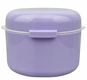 Orthodontic Container, Purple - Bath and Body