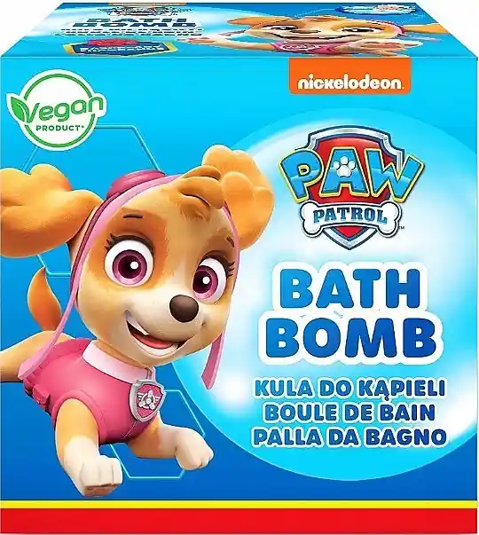 Sky Bath Bomb, raspberry - Bath and Body