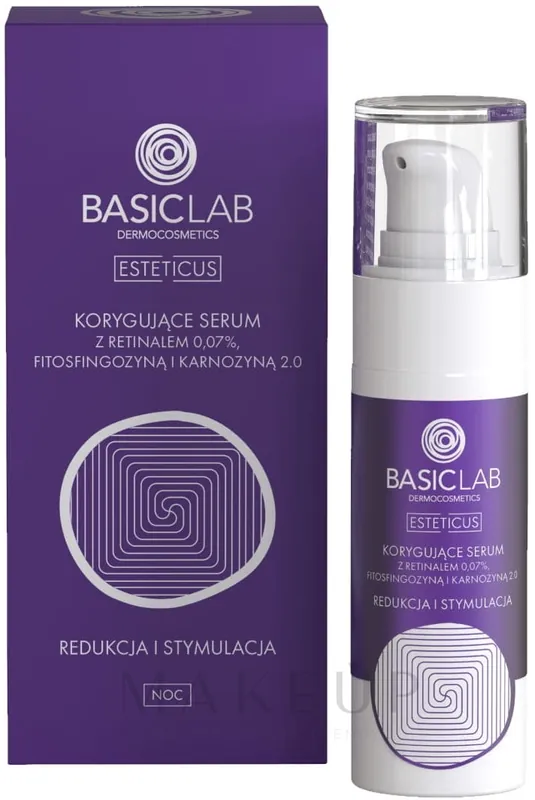 Correcting Serum with 0,07% Retinol, Phytosphingosine & Carnosine 2.0 - Skin Care Products