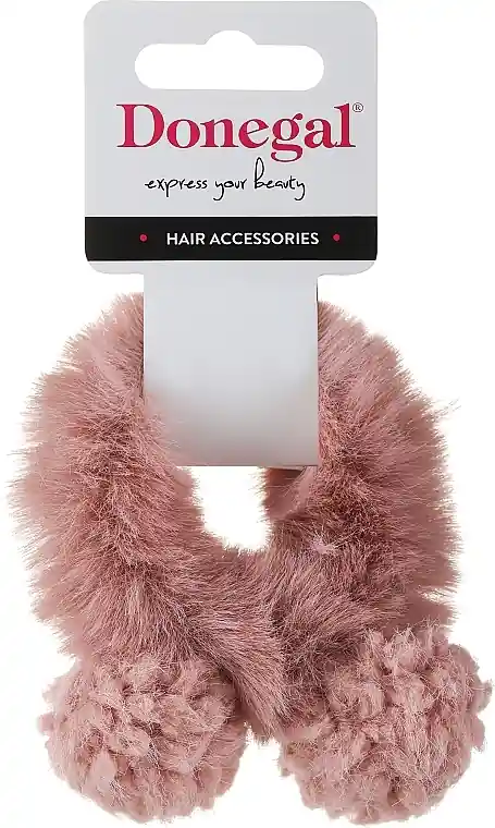Hair Tie FA-5678+1, Dark Pink 2