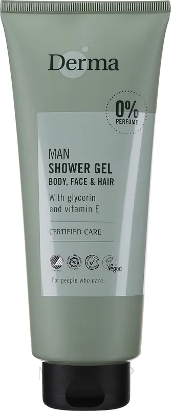 Shower Gel for Body, Hair & Face - Bath and Body