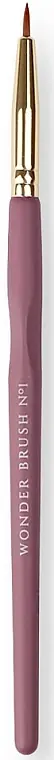Eyebrow & Eyelash Brush No. 1 purple - Accessories