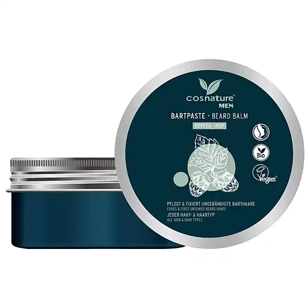 Natural Beard Balm with Hop Cone Extract - Men