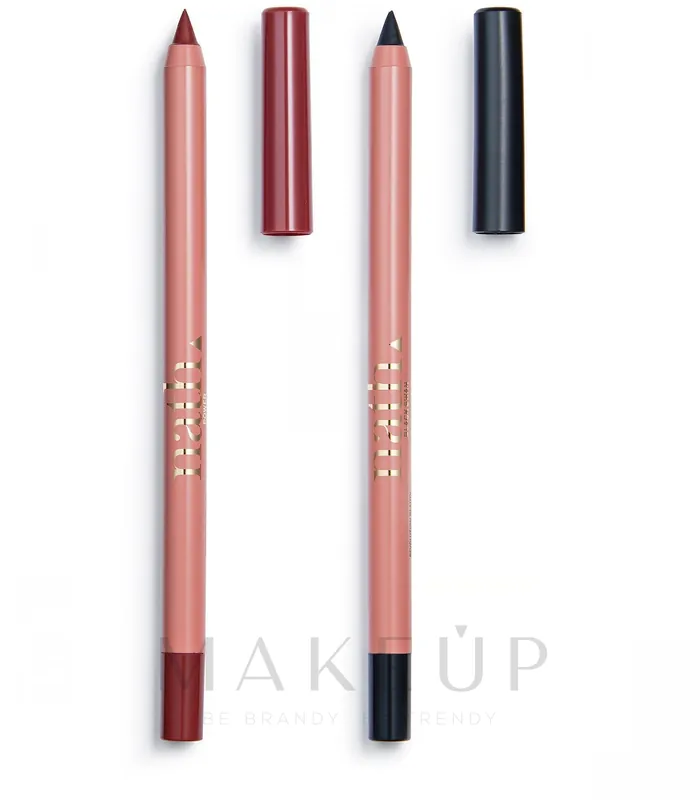 Revolution Pro X Nath Eyeliner And Lipliner (lip/liner/0.8g + eye/liner/0.8g) - Makeup
