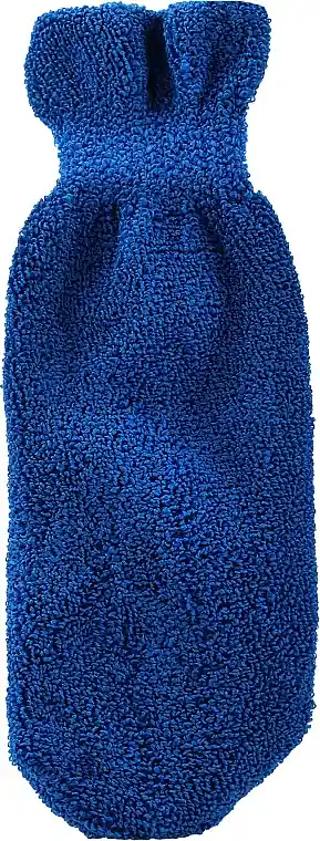 Bath Sponge Glove, blue - Accessories