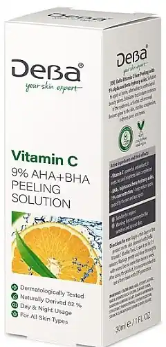 Face Peeling Solution with 9% AHA+BHA - Skin Care Products