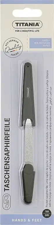 Nail File, grey - Accessories