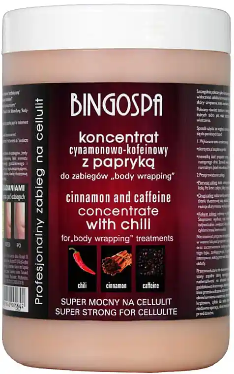 Super Strong Cinnamon Concentrate with Caffeine and Chili Pepper - Bath and Body