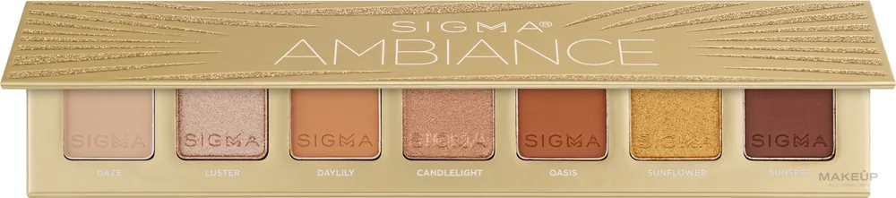 Sigma Beauty Ambiance Mini Eyeshadow Palette - Makeup