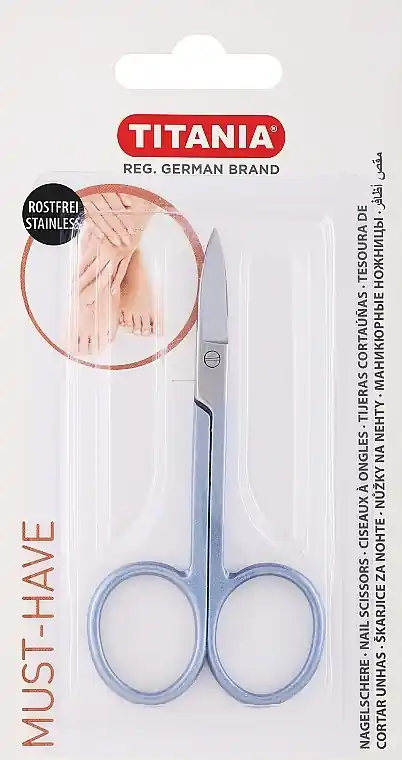 Nail Scissors, dark blue - Accessories