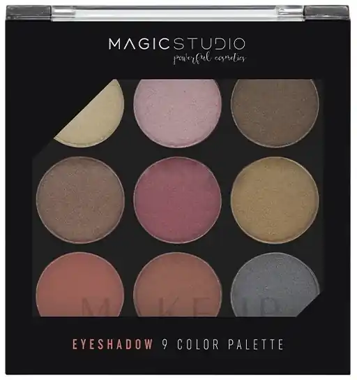 Magic Studio 9 Color Palette Eyeshadow Palette - Makeup