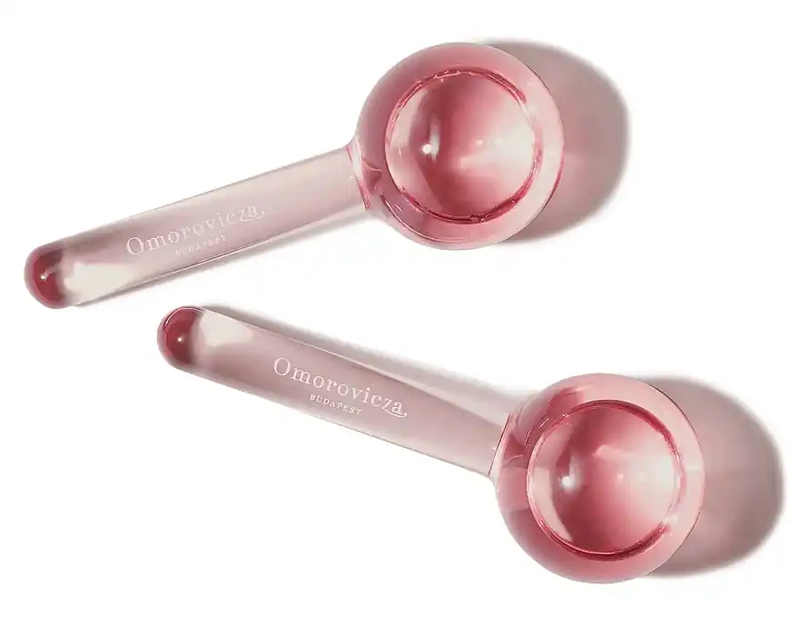Cooling Face Massage Balls, pink - Accessories