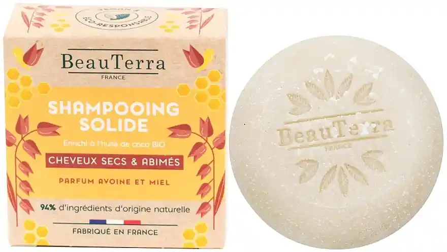 Oat & Honey Solid Shampoo - Hair