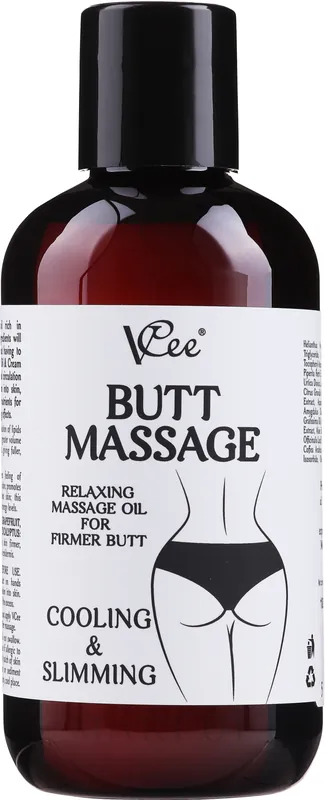 Relaxing Massage Oil for Firmer Buttocks - Bath and Body