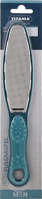 Double-Sided Men Pedicure File, turquoise