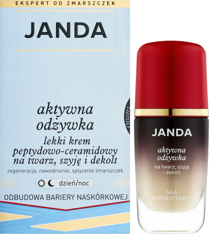 Lightweight Face, Neck & Décolleté Cream with Peptides & Ceramides - Skin Care Products