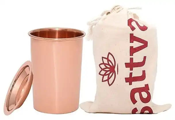 Copper Jar with Lid, 350 ml - Hair