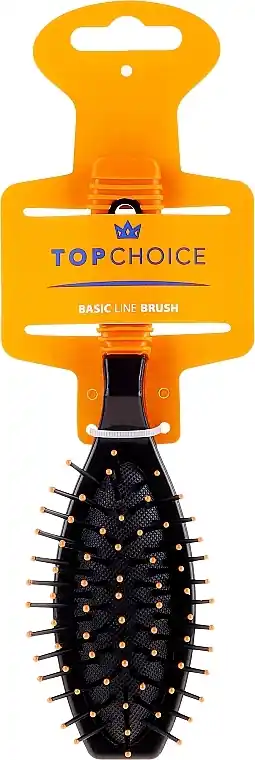 Hair Brush, 2151, black-orange