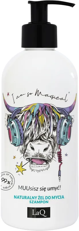Shampoo and Washing Gel 'Cow' - Hair
