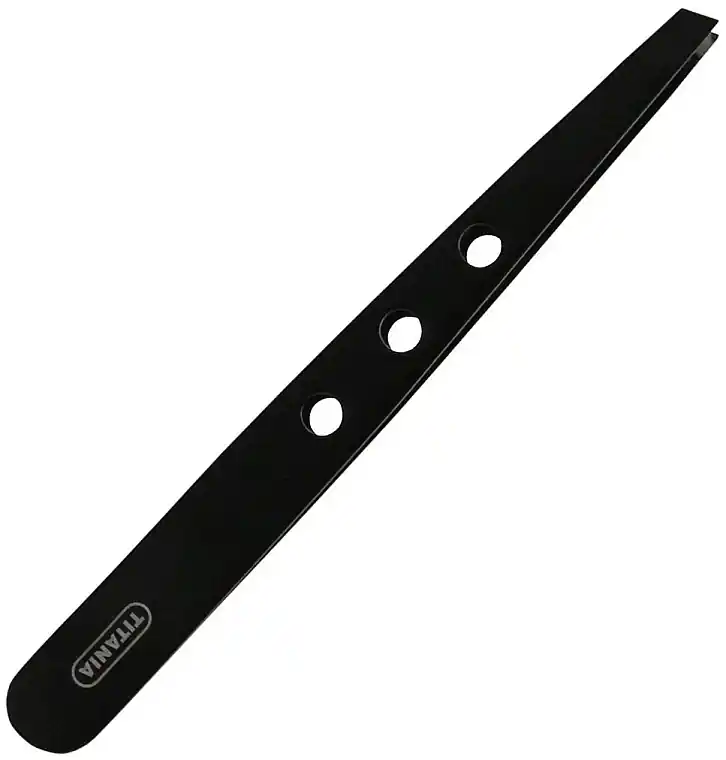 Slanted Tweezers, black - Accessories